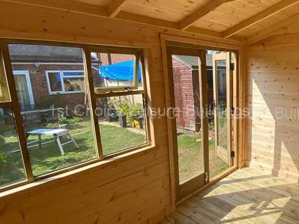 Shows image classic glazed windows