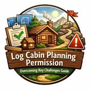 Log cabin planning permission guide. Overcoming challenges with log cabins.