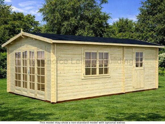 Reading Apex Cabin 1 Trentan Reading Gable Apex Log Cabin – 1st Choice Leisure Buildings