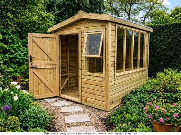 Farringdon Potting Shed 1 Platinum Farringdon Hi Pex Potting Shed – 1st Choice Leisure Buildings