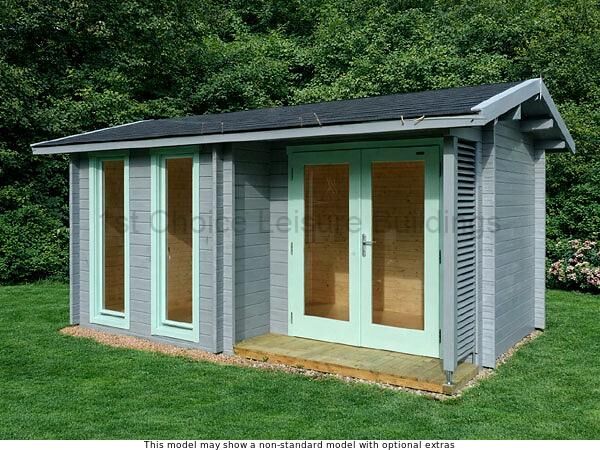 Haslemere Apex Cabin 1 Trentan Haslemere Apex Log Cabin – 1st Choice Leisure Buildings