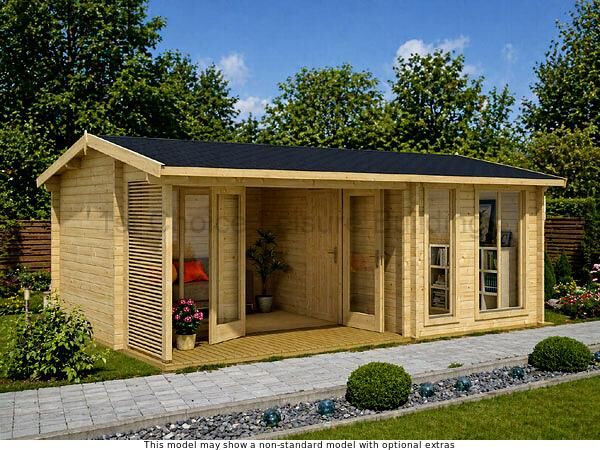 Mayford Apex Garden Cabin 1 Trentan Mayford Mono Pitch Pent Log Cabin – 1st Choice Leisure Buildings
