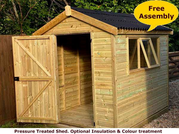 Are Premium Garden Sheds Worth The Investment? 3 Image of apex made to measure shed shed