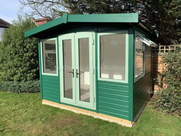 1st Choice Regent Wimbledon Fully Bespoke Apex Garden Room Image. Free Installation11