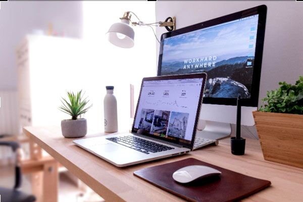 Image of working from home