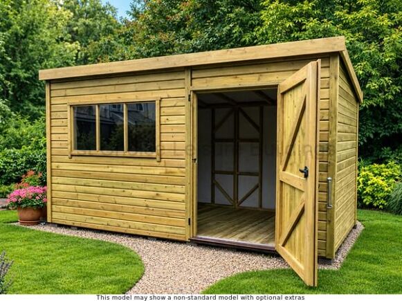 Southampton Pent 1 Platinum Southampton Pent Workshop Pc – 1st Choice Leisure Buildings