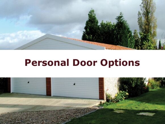 Concrete Garage Personal Doors