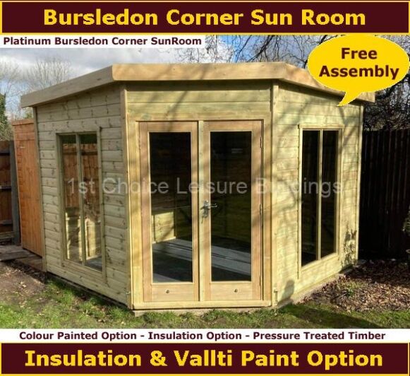 Platinum Bursledon Corner Summerhouse 1.