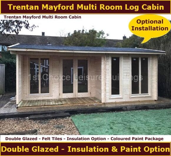 Trentan Mayford Multi Room Log Cabin 1.