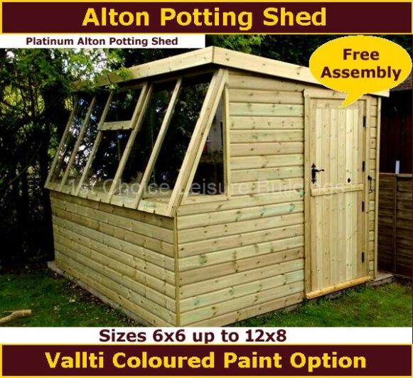 Platinum Alton Potting Shed 1.