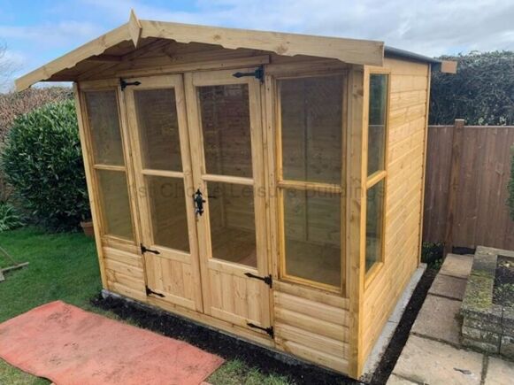 Diamond Washington Classic 1 Diamond Washington 6ft x 8ft Apex Summerhouse. DSHWA9