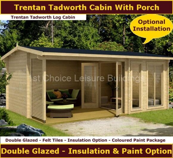 Trentan Tadworth Apex Log Cabin 1.