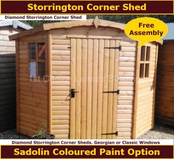 Diamond Storrington Corner Sheds 1.