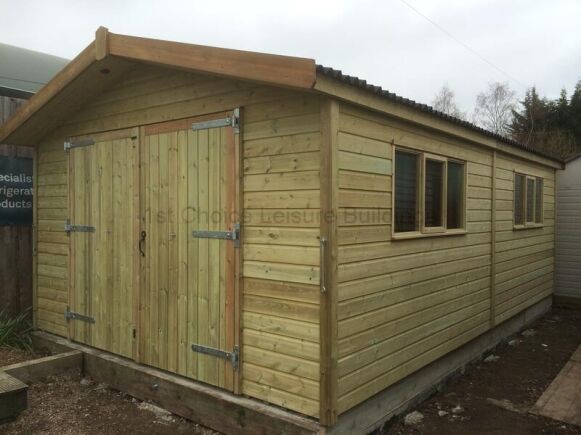 'Basingstoke' Timber Garage