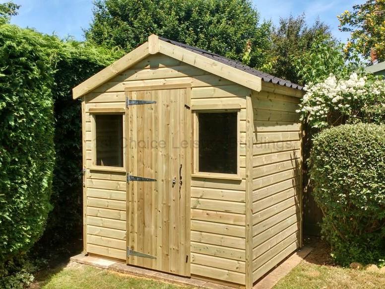 Swanwick Reverse Apex 1 Sapphire 8ft x 8ft Swanwick Transverse Apex shown with optional Onduvilla tiles SSSTA3