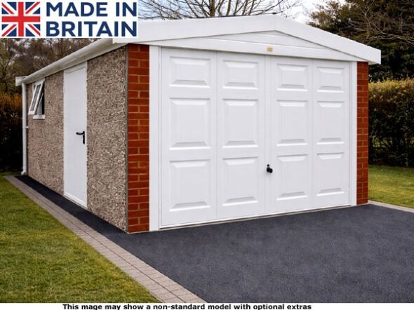 Lidget deluxe apex concrete garage.