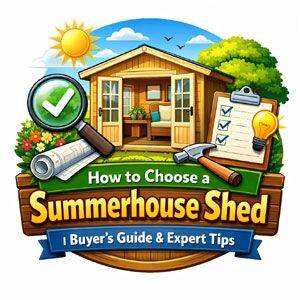 How to Choose a Summerhouse Shed | Buyer’s Guide & Expert Tips