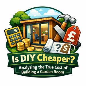 Is DIY cheaper for garden buildings? A cost analysis