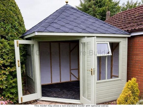 Platinum Hamble Corner 1 Platinum Hamble Corner Garden Room – 1st Choice Leisure Buildings