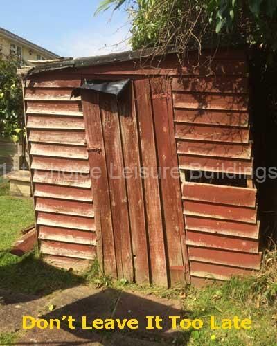 DIY Weatherproofing: Step-by-Step Guide for Wooden Garden Buildings 10 Don't leave it too late.
