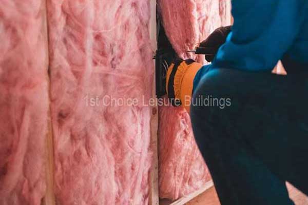 How to Insulate and Heat a Garden Room Efficiently 5 Image of L shaped Log Cabins