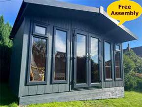 How Much Does a Garden Office Cost in the UK? 6 Shows image of insulated garden games room