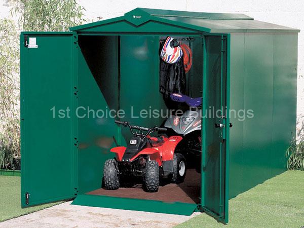 'Clydesdale' Metal Shed 1 Image of SafeStore Clydesdaledale Apex Metal Shed