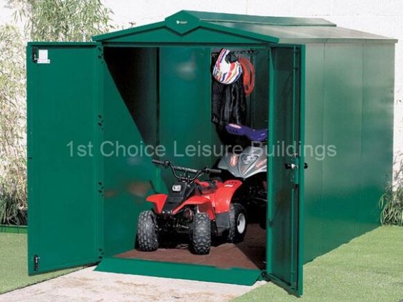 'Clydesdale' Metal Shed 1 Image of SafeStore Clydesdaledale Apex Metal Shed