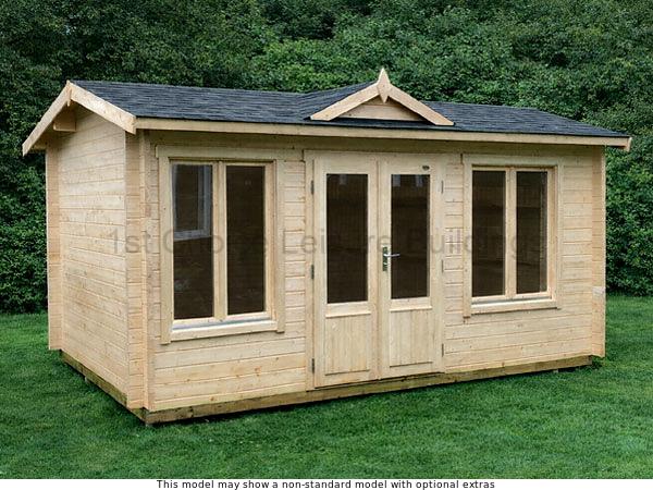 Knaphill Clockhouse Cabin 1 Trentan Knaphill Clockhouse Log Cabin – 1st Choice Leisure Buildings