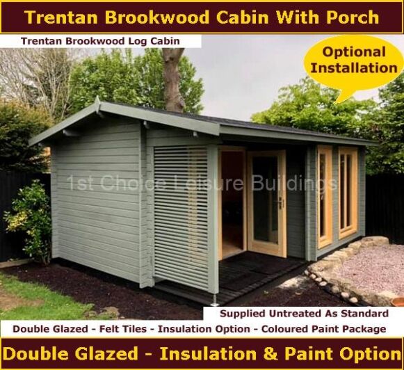 Trentan Brookwood Apex Log Cabin 1.