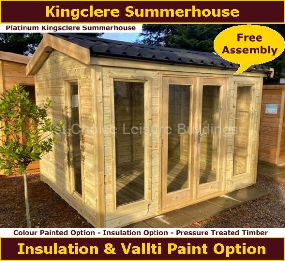 Platinum Kingclere Summerhouse 1.