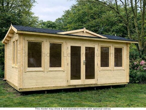 Bisley Clockhouse 1 Trentan Bisley Clockhouse Log Cabin – 1st Choice Leisure Buildings